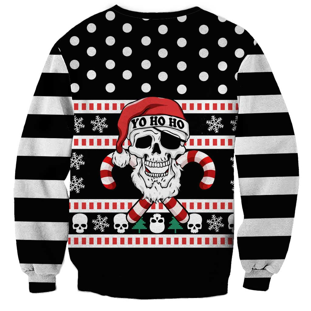 Skull Creepmas Christmas Yall Christmas Sweatshirt Xmas Holiday Patterns - Wonder Print Shop