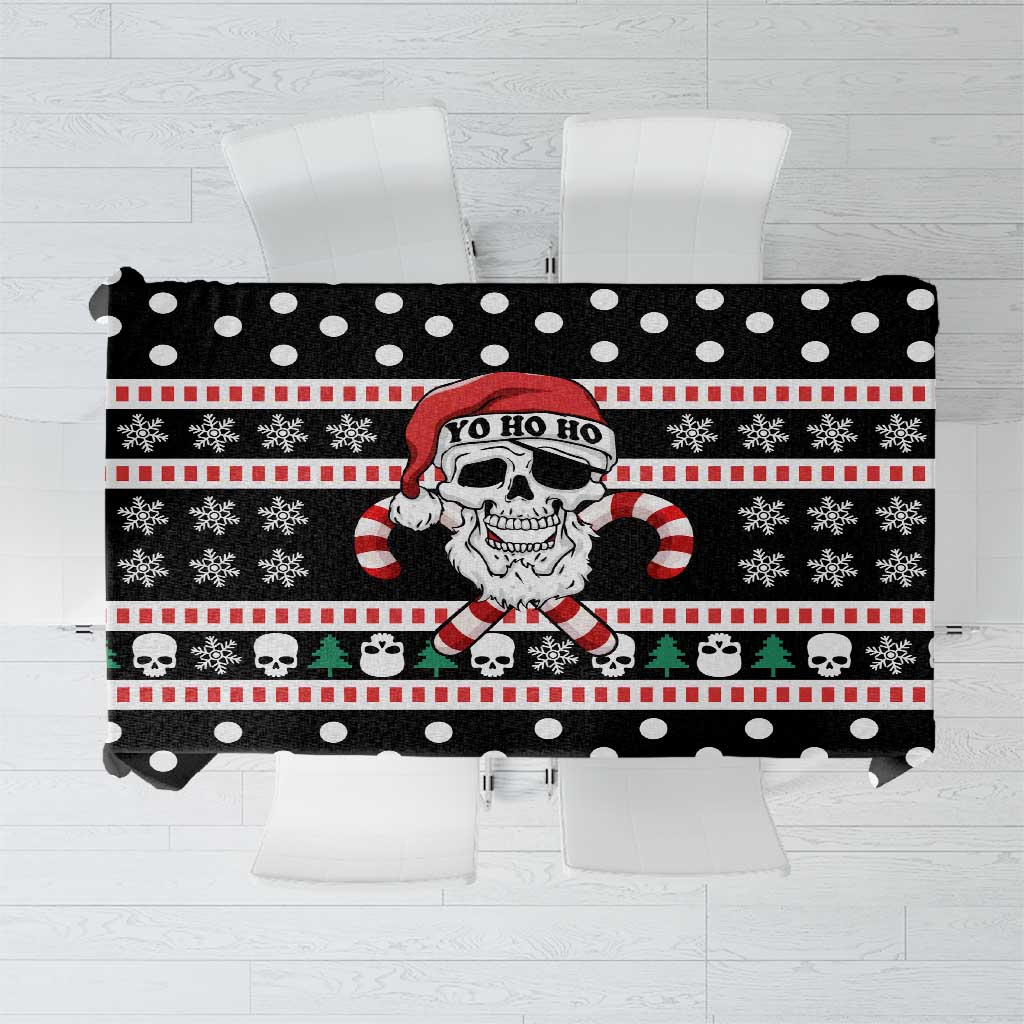 Skull Creepmas Christmas Yall Christmas Tablecloth Xmas Holiday Patterns - Wonder Print Shop