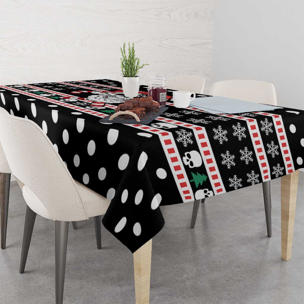 Skull Creepmas Christmas Yall Christmas Tablecloth Xmas Holiday Patterns - Wonder Print Shop