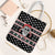 Skull Creepmas Christmas Yall Christmas Tote Bag Xmas Holiday Patterns - Wonder Print Shop