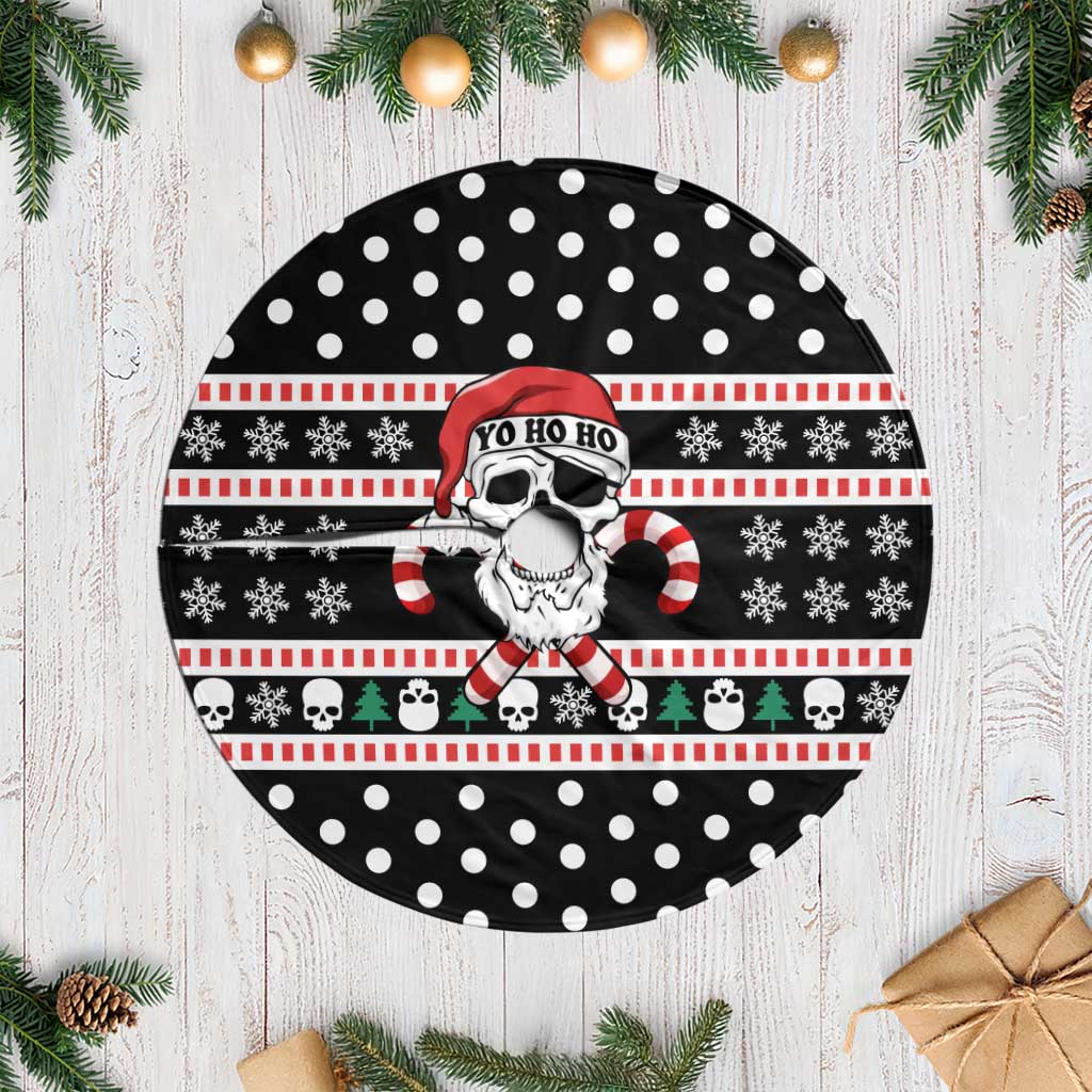 Skull Creepmas Christmas Yall Christmas Tree Skirt Xmas Holiday Patterns - Wonder Print Shop