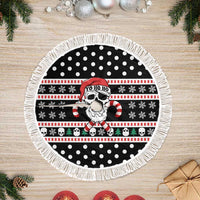 Skull Creepmas Christmas Yall Christmas Tree Skirt Xmas Holiday Patterns - Wonder Print Shop
