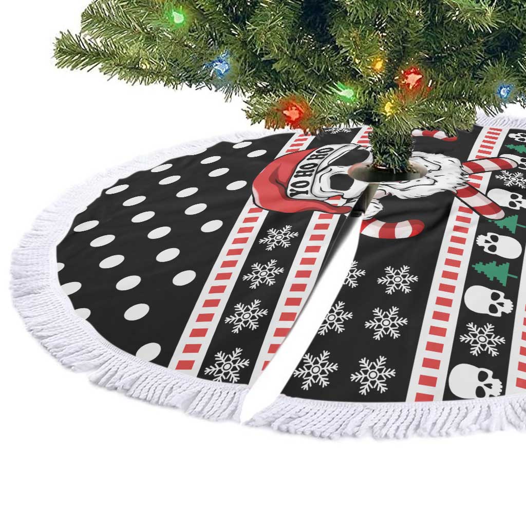 Skull Creepmas Christmas Yall Christmas Tree Skirt Xmas Holiday Patterns - Wonder Print Shop