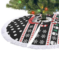 Skull Creepmas Christmas Yall Christmas Tree Skirt Xmas Holiday Patterns - Wonder Print Shop