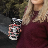 Skull Creepmas Christmas Yall Christmas Tumbler Cup Xmas Holiday Patterns - Wonder Print Shop