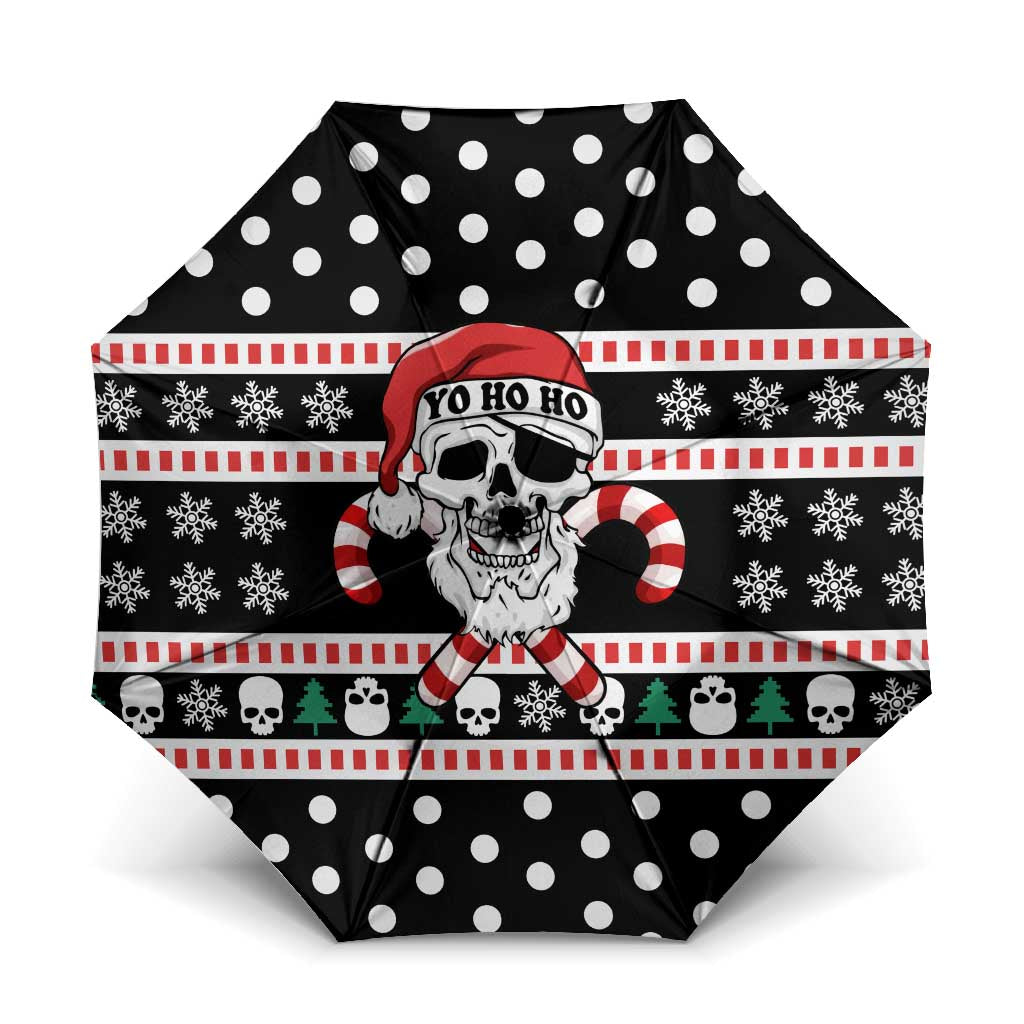 Skull Creepmas Christmas Yall Christmas Umbrella Xmas Holiday Patterns - Wonder Print Shop