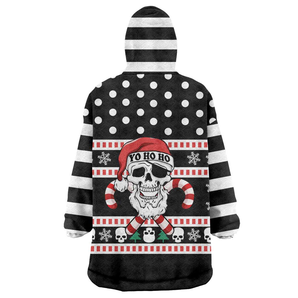 Skull Creepmas Christmas Yall Christmas Wearable Blanket Hoodie Xmas Holiday Patterns - Wonder Print Shop