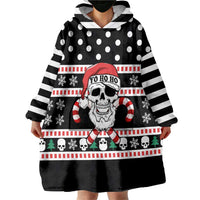 Skull Creepmas Christmas Yall Christmas Wearable Blanket Hoodie Xmas Holiday Patterns - Wonder Print Shop