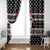 Skull Creepmas Christmas Yall Christmas Window Curtain Xmas Holiday Patterns - Wonder Print Shop