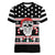 Skull Creepmas Christmas Yall Christmas Women V-Neck T-Shirt Xmas Holiday Patterns - Wonder Print Shop