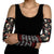 Skull Face Christmas Arm Sleeves Xmas Holiday Patterns - Wonder Print Shop