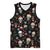 Skull Face Christmas Basketball Jersey Xmas Holiday Patterns - Wonder Print Shop