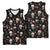 Skull Face Christmas Basketball Jersey Xmas Holiday Patterns - Wonder Print Shop