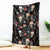 Skull Face Christmas Blanket Xmas Holiday Patterns - Wonder Print Shop