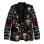 Skull Face Christmas Blazer Xmas Holiday Patterns - Wonder Print Shop