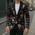 Skull Face Christmas Blazer Xmas Holiday Patterns - Wonder Print Shop