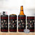 Skull Face Christmas 4 in 1 Can Cooler Tumbler Xmas Holiday Patterns - Wonder Print Shop