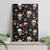 Skull Face Christmas Canvas Wall Art Xmas Holiday Patterns - Wonder Print Shop