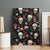 Skull Face Christmas Canvas Wall Art Xmas Holiday Patterns - Wonder Print Shop