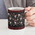 Skull Face Christmas Ceramic Mug Xmas Holiday Patterns - Wonder Print Shop
