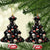 Skull Face Christmas Ceramic Ornament Xmas Holiday Patterns - Wonder Print Shop