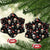 Skull Face Christmas Ceramic Ornament Xmas Holiday Patterns - Wonder Print Shop