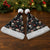 Skull Face Christmas Santa Hat Xmas Holiday Patterns - Wonder Print Shop