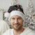 Skull Face Christmas Santa Hat Xmas Holiday Patterns - Wonder Print Shop