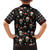 Skull Face Christmas Family Matching Off The Shoulder Long Sleeve Dress and Hawaiian Shirt Xmas Holiday Patterns - Wonder Print Shop