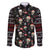 Skull Face Christmas Family Matching Puletasi and Hawaiian Shirt Xmas Holiday Patterns - Wonder Print Shop