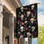 Skull Face Christmas Garden Flag Xmas Holiday Patterns - Wonder Print Shop
