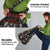 Skull Face Christmas Grocery Bag Xmas Holiday Patterns - Wonder Print Shop