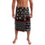 Skull Face Christmas Lavalava Xmas Holiday Patterns - Wonder Print Shop