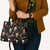 Skull Face Christmas Leather Bag Xmas Holiday Patterns - Wonder Print Shop