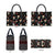 Skull Face Christmas Leather Bag Xmas Holiday Patterns - Wonder Print Shop