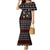 Skull Face Christmas Mermaid Dress Xmas Holiday Patterns - Wonder Print Shop
