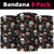 Skull Face Christmas Neck Gaiter Xmas Holiday Patterns - Wonder Print Shop