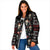 Skull Face Christmas Padded Jacket Xmas Holiday Patterns - Wonder Print Shop