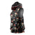 Skull Face Christmas Sleeveless Hoodie Xmas Holiday Patterns - Wonder Print Shop