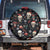 Skull Face Christmas Spare Tire Cover Xmas Holiday Patterns - Wonder Print Shop
