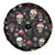 Skull Face Christmas Spare Tire Cover Xmas Holiday Patterns - Wonder Print Shop