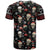Skull Face Christmas T Shirt Xmas Holiday Patterns - Wonder Print Shop