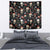 Skull Face Christmas Tapestry Xmas Holiday Patterns - Wonder Print Shop