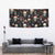 Skull Face Christmas Tapestry Xmas Holiday Patterns - Wonder Print Shop