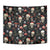 Skull Face Christmas Tapestry Xmas Holiday Patterns - Wonder Print Shop