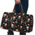Skull Face Christmas Travel Bag Xmas Holiday Patterns - Wonder Print Shop