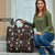 Skull Face Christmas Travel Bag Xmas Holiday Patterns - Wonder Print Shop