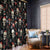 Skull Face Christmas Window Curtain Xmas Holiday Patterns - Wonder Print Shop
