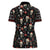 Skull Face Christmas Women Polo Shirt Xmas Holiday Patterns - Wonder Print Shop