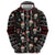 Skull Face Christmas Zip Hoodie Xmas Holiday Patterns - Wonder Print Shop